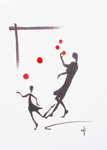 Jonglieren by Theodor Fischer
