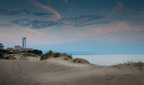 Swansea bay sand dunes by Leighton Collins