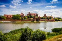 Malbork Castle by Patrycja Polechonska