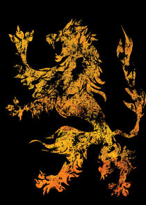 Lion Heraldry Griffin - Heraldic by Denis Marsili