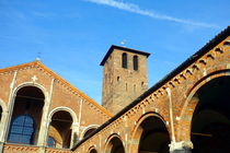 Sant'Ambrogio Basilica by Valentino Visentini