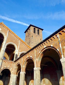 Sant'Ambrogio Basilica by Valentino Visentini