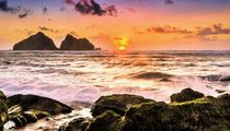 Seaside sunset by Jeremy Sage