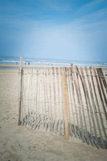 Holzzaun am Strand von Silke Heyer Photographie