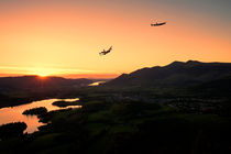 Lancasters Flying Over Keswick by Roger Green