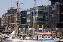 Segelschiff in der HafenCity Hamburg von ta-views