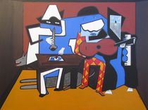 Three  Musicians  by David Redford