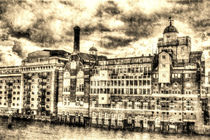 Butlers Wharf London Vintage by David Pyatt