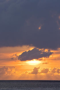 Sonnenuntergang in Büsum von AD DESIGN Photo + PhotoArt