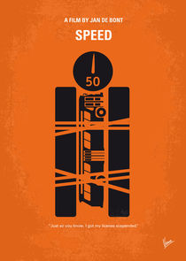 No330 My SPEED minimal movie poster by chungkong