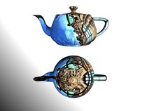 the dresden teapot I von Frank Voß