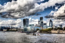 The Thames and City of London by David Pyatt