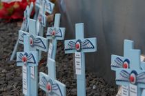 We will remember them crosses. by Andrew Heaps
