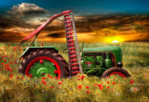 Holder Oldtimer Trecker Traktor von Peter Roder
