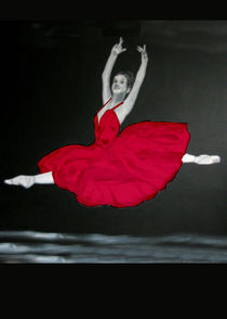 Die fliegende Balletttänzerin by Klaus Engels