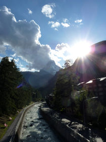 Matterhornblick von Franziska Rullert