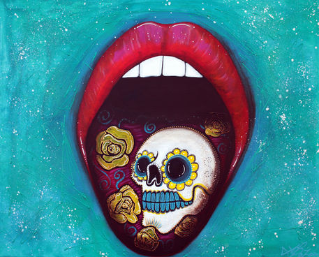 Mouth-full-of-sugar-skull-by-laura-barbosa