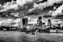 The Thames and City of London von David Pyatt