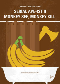 No356 My Serial Ape-ist minimal movie poster by chungkong