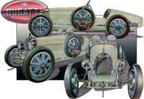 Bugatti 35 1927 by Georg Friedrich Simonis