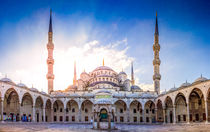  The Blue Mosque by Zoltan Duray