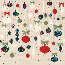 'Colourful Christmas Ornaments' by kata