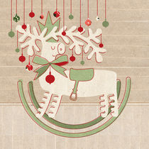 Rocking Christmas Reindeer by kata