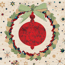 Christmas Ornament inside the Wreath by kata