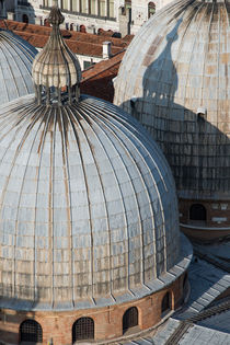 domes of cathedral in Venice von B. de Velde
