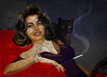 Why Cats Smoke by Alma  Lee