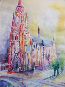 Kathedrale Osijek by Dorothy Maurus