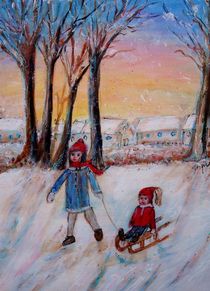 Der erste Schnee by Ingrid  Becker