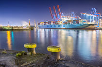 Container Terminal Tollerort by photoart-hartmann