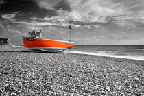 Orange Boat by David Tinsley