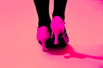 Dance pink shoes by Gema Ibarra