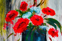 Red arrangement by Maria-Anna  Ziehr