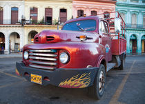 Vintage 1948 Ford F1 truck, Havana, Cuba von studio-octavio