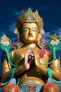Maitreya Buddha, Nubrah Valley, Ladakh by studio-octavio