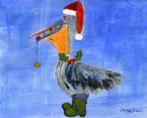 Christmas-pelican