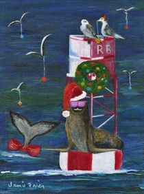 Christmas Seal and Friends by Jamie Frier