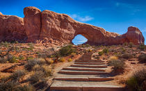 Stairway To North Windows Arch by John Bailey
