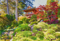 Japanese Tea Garden by John Bailey