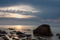 Sonnenuntergang an der Ostseeküste von Rico Ködder