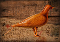 Wood Postal Pigeon by Vincent Monozlay