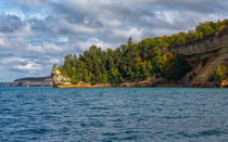 Entering Pictured Rocks National Lakeshore by John Bailey