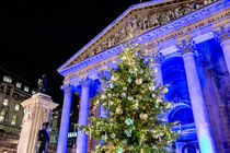 Royal Exchange At Christmas by Graham Prentice