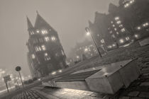 Speicherstadt im Nebel von Michael Onasch