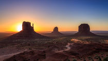 Sonnenaufgang in der Wüste von Martin Büchler