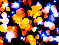 Christmas Light Background by moonbloom