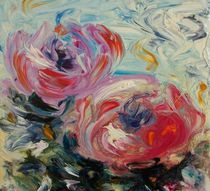 Floating Flowers two by Terence Donnelly